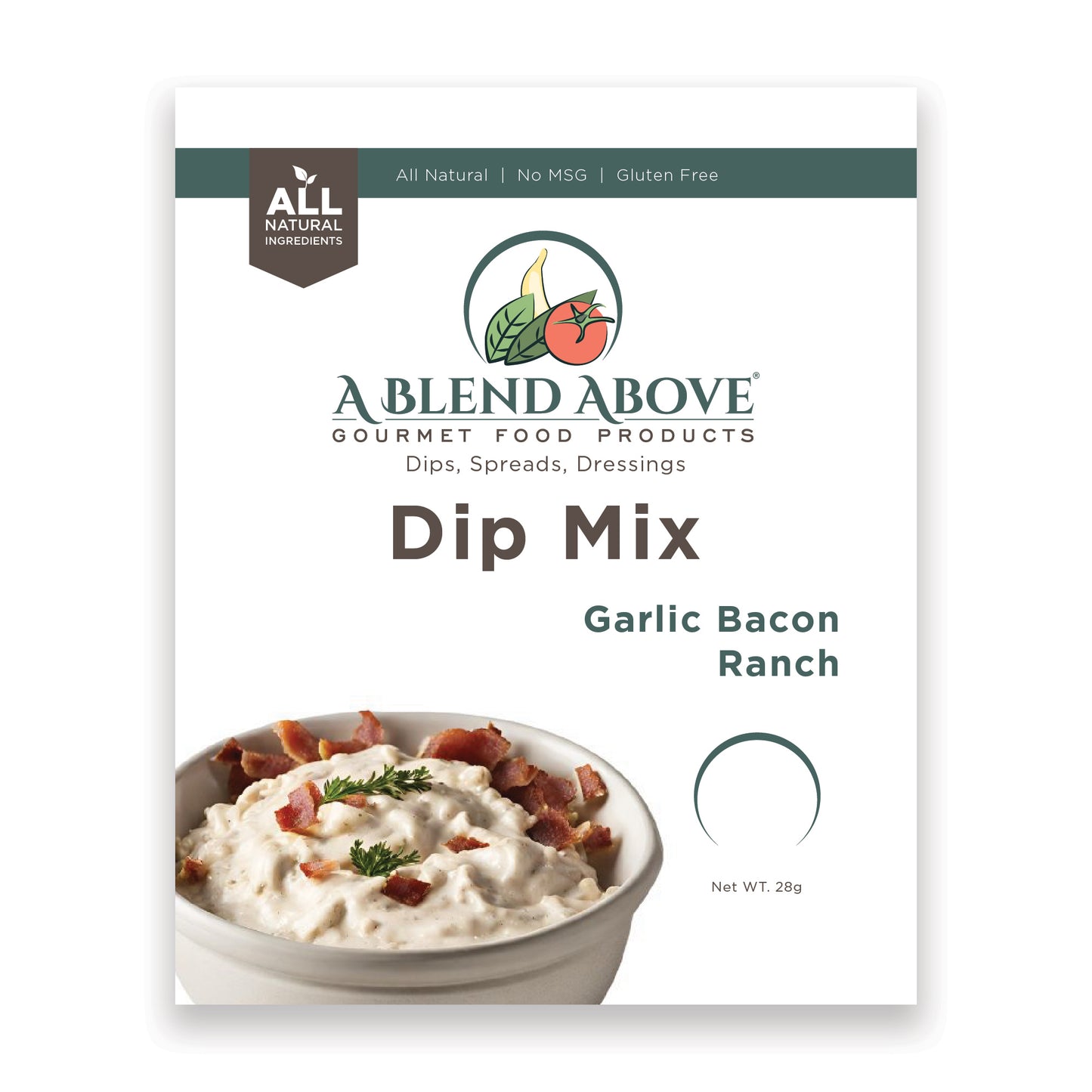 Garlic Bacon Ranch Dip Mix