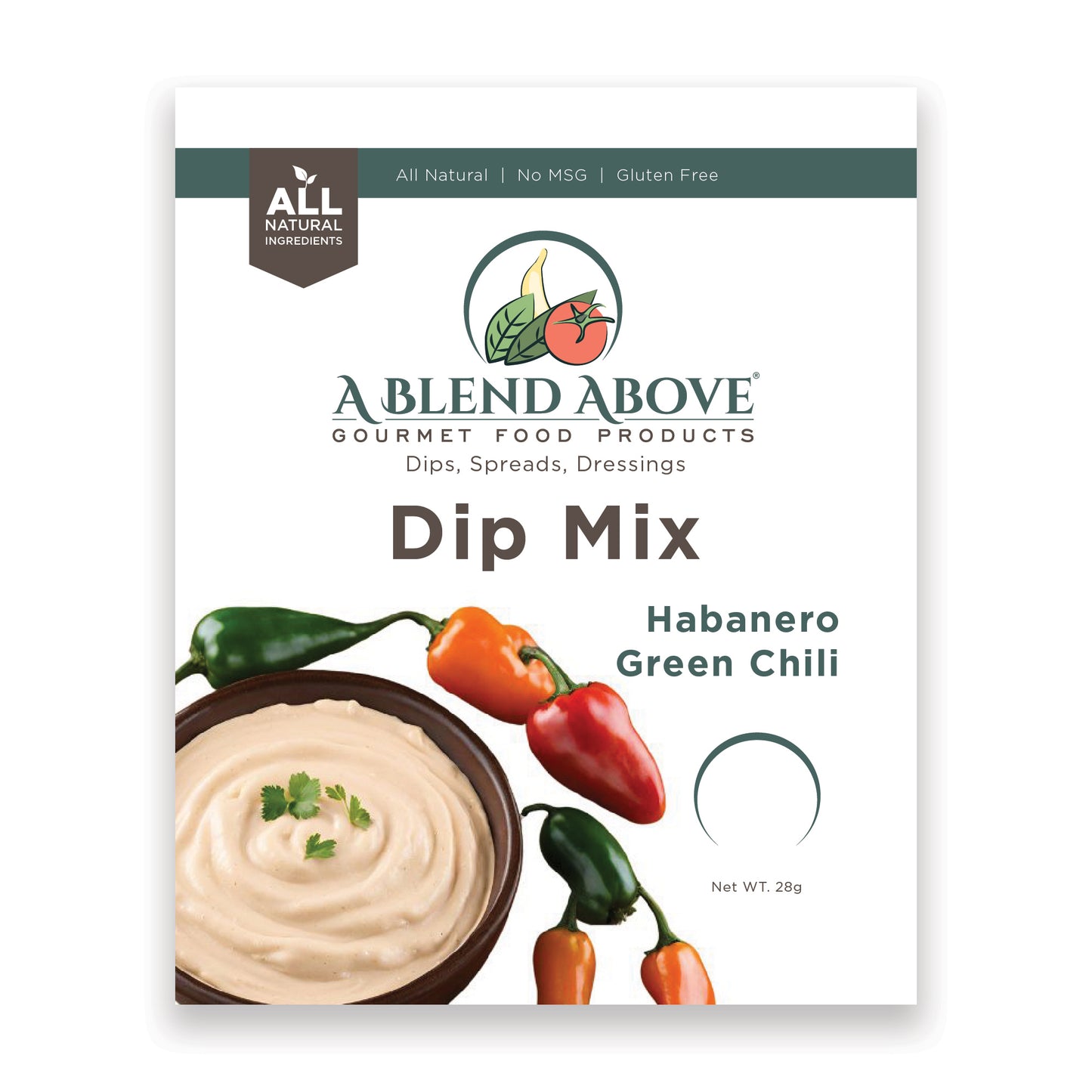 Habanero Green Chili Dip Mix