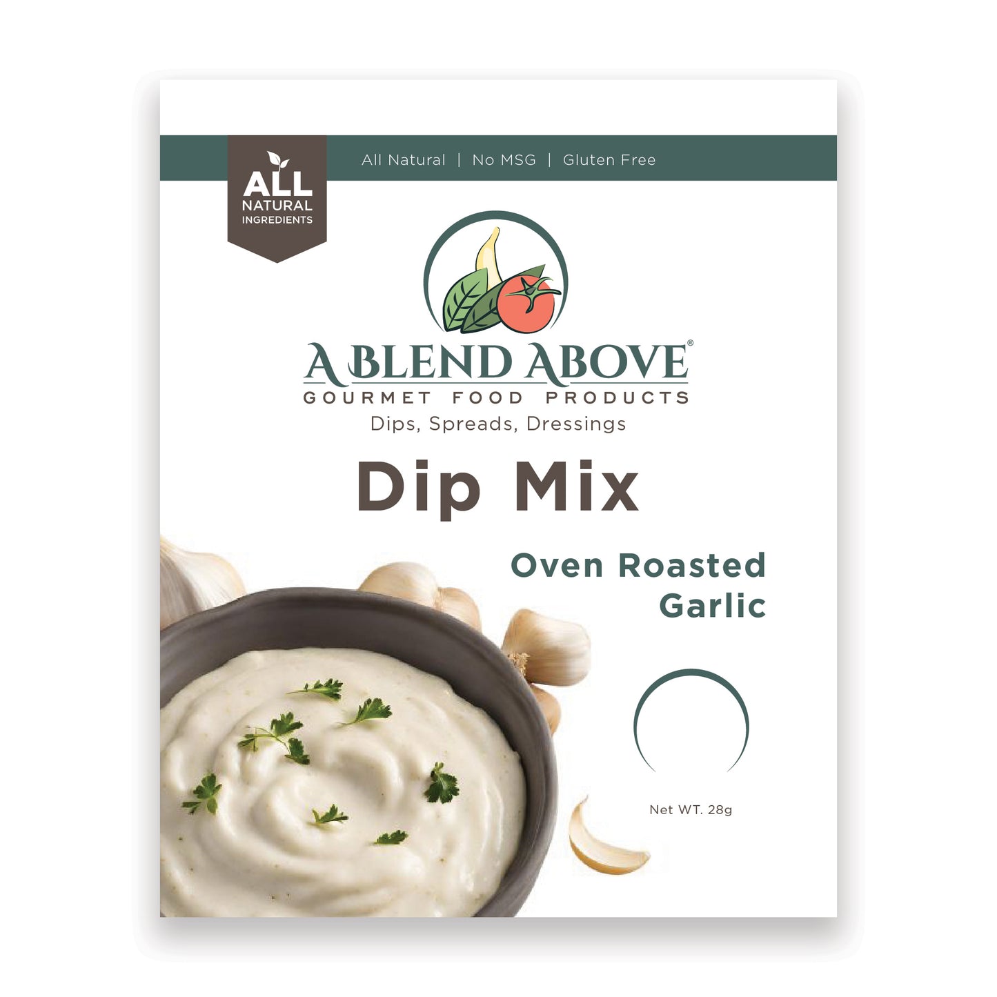 Oven Roasted Garlic Dip Mix